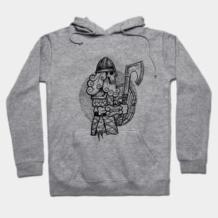 Viking undead draugr Hoodie